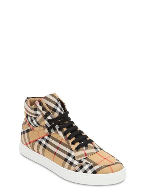 burberry men shoe sale|Burberry high top sneakers men's.